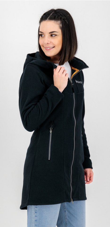 DEPROC Active Fleecejacke GLORY APRIL CS Strickfleecemantel, Fleecemantel auch in Großen Größen – Bild 2 von 5