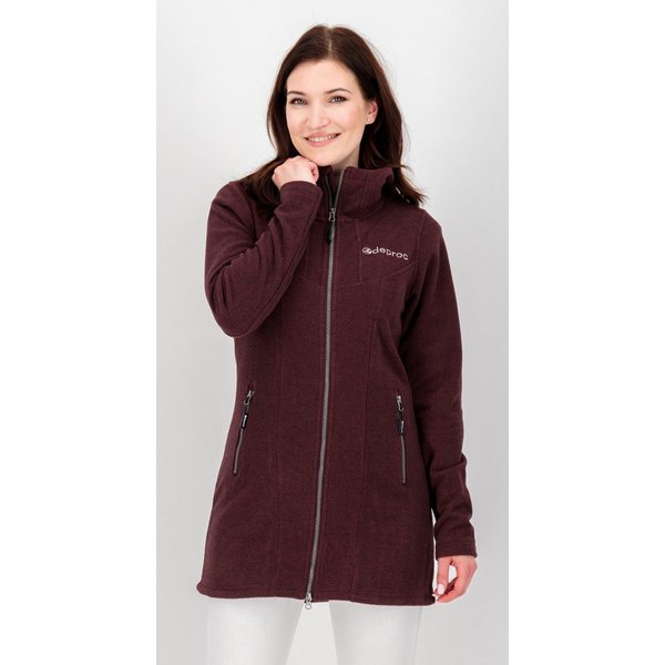 DEPROC Active Fleecejacke GLORY APRIL mit 2-Wege-Reißverschluss