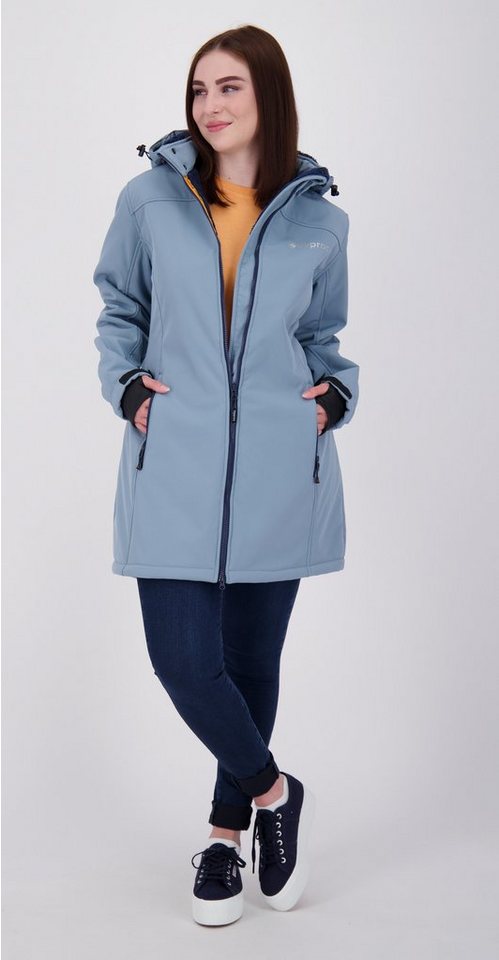 DEPROC Active Softshellmantel KEELE PEAK CS II Funktionsmantel, Outdoormantel auch in Großen Größen erhältlich – Bild 5 von 5