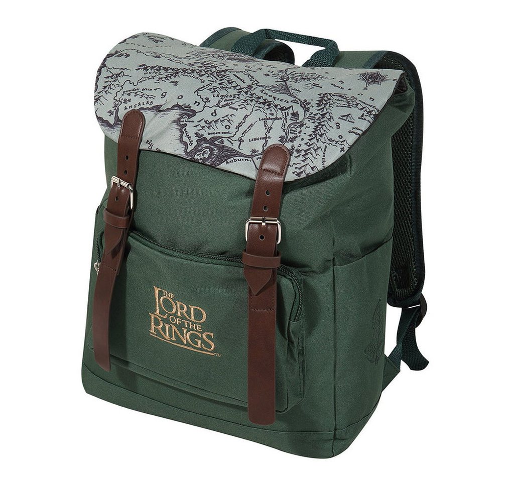 Der Herr der Ringe Rucksack Mittelerde, Lord of The Rings Middle Earth Map Karte – Bild 2 von 5