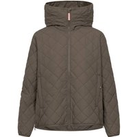 DERBE Steppjacke Quiltby Short, Größe 34 in Braun