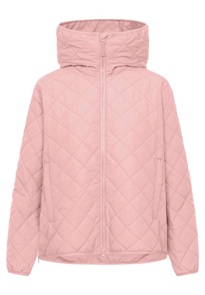 Derbe Steppjacke Quiltby Short Wasserabweisend, Kapuze, 2-Wege Reisßverschluss – Bild 2 von 5