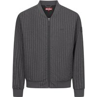 DERBE Übergangsjacke Blousby pinstripe, Größe L in Blau