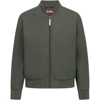 DERBE Übergangsjacke Blousholm pinstripe, Größe 40 in Grün