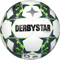 DERBYSTAR Ball Brillant APS v22, Größe 5 in Weiß
