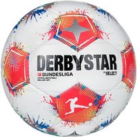 DERBYSTAR Ball Bundesliga Brillant APS v25, Größe 5 in Weiß
