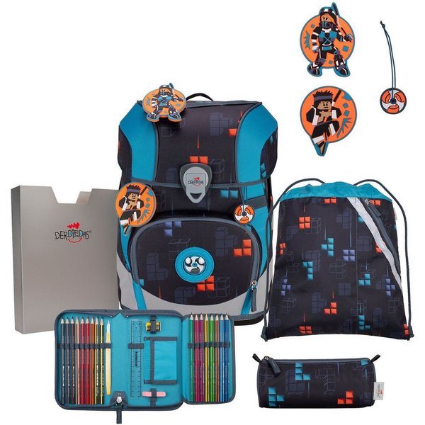 DerDieDas® Schulranzen ErgoFlex Tiny (6-tlg), PET