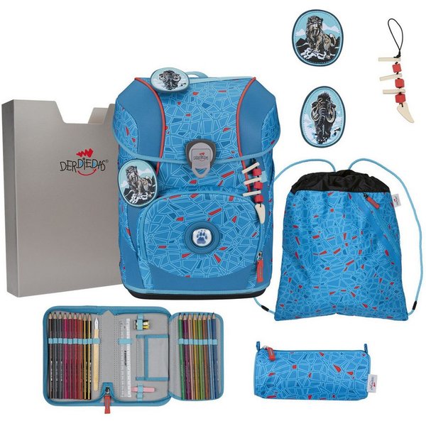 DerDieDas® Schulranzen ErgoFlex Tiny (8-tlg), PET
