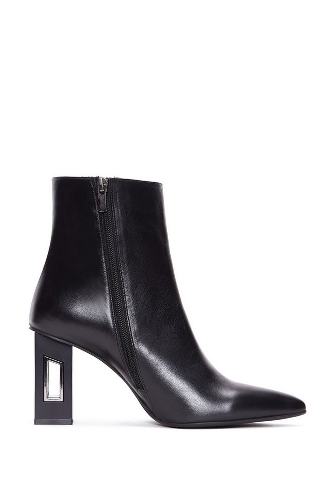 Derimod Absatz-Stiefeletten aus Leder Ankleboots – Bild 2 von 5
