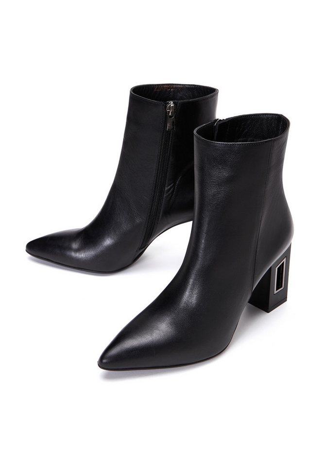 Derimod Absatz-Stiefeletten aus Leder Ankleboots – Bild 3 von 5