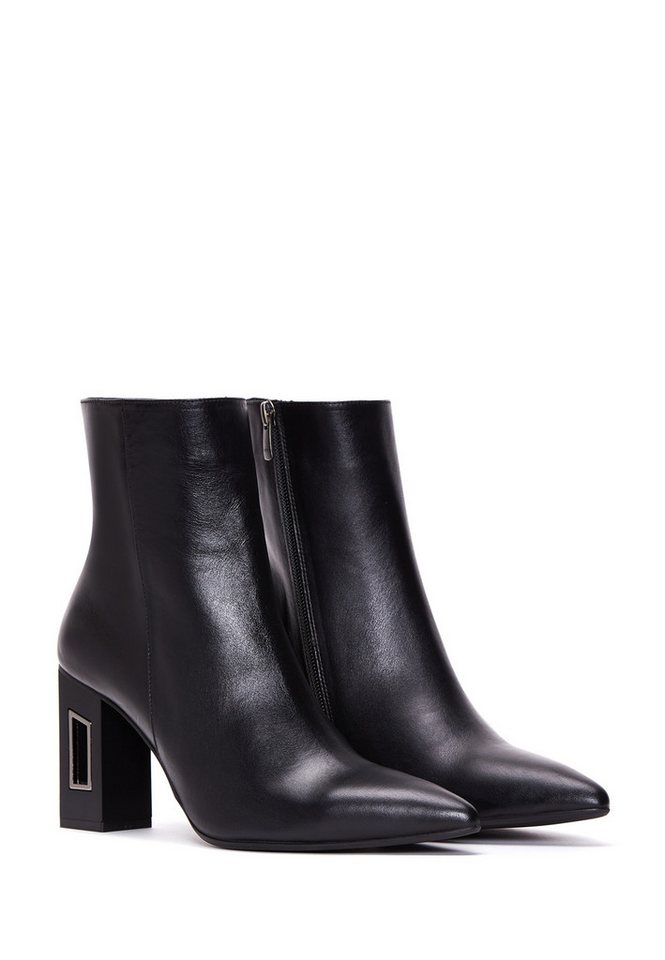 Derimod Absatz-Stiefeletten aus Leder Ankleboots – Bild 4 von 5