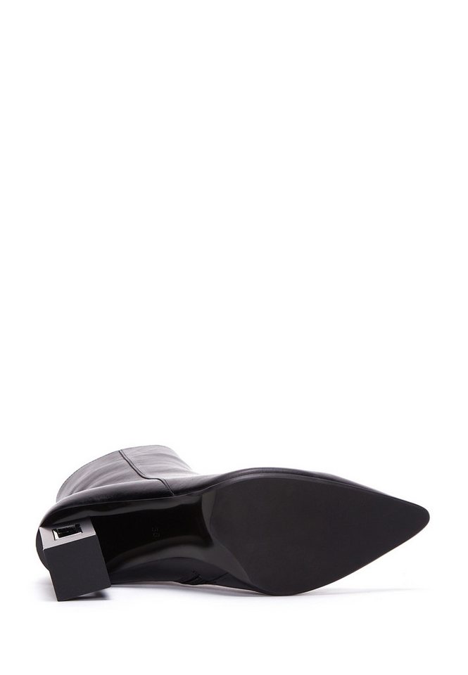 Derimod Absatz-Stiefeletten aus Leder Ankleboots – Bild 5 von 5