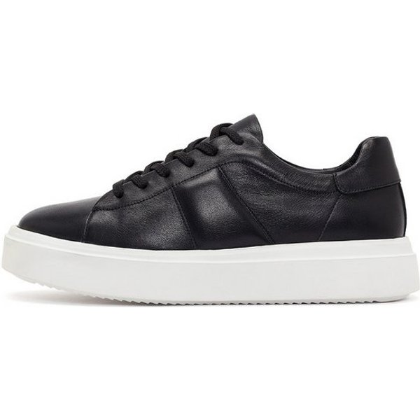 Derimod Leder Sneaker Sneaker Echtes Leder, Lederfutter, Gummisohle, Schnürverschluss, Herrenstil