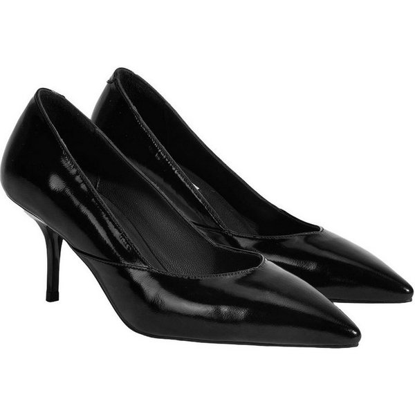 Desa Desa Damen-Slipper – Obermaterial Leder, Lederfutter, Stilettoabsatz, Pumps
