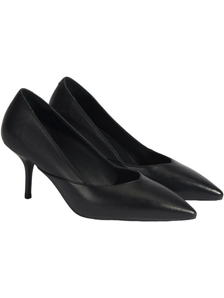 Desa Desa Damen-Slipper – Obermaterial Leder, Lederfutter, Stilettoabsatz, Pumps – Bild 2 von 5