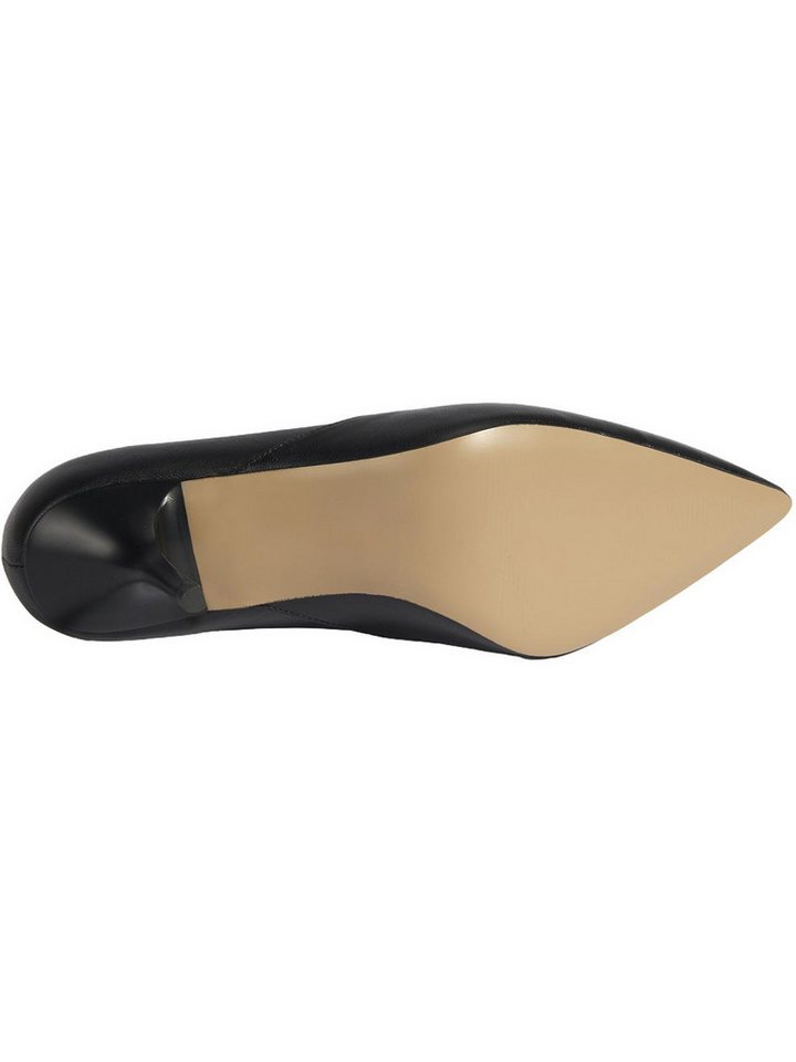 Desa Desa Damen-Slipper – Obermaterial Leder, Lederfutter, Stilettoabsatz, Pumps – Bild 4 von 5