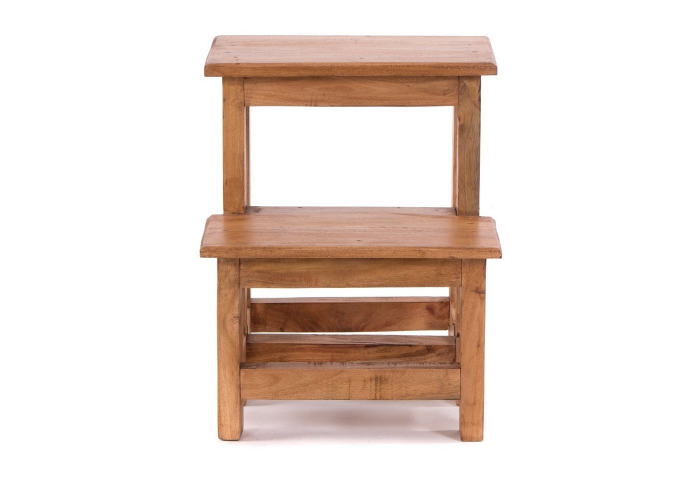 DESIGN DELIGHTS Hocker TRITTLEITER STEP, 46x37cm (HxB), Altholz, Tritthocker, Blumenleiter, Holz – Bild 2 von 5