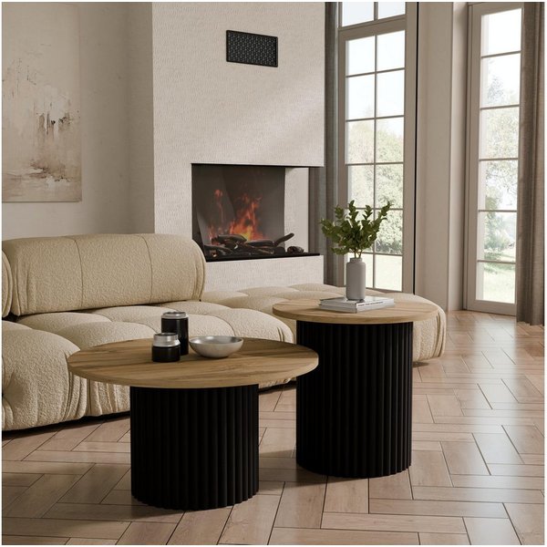 Design Möbel Couchtisch Couchtisch LOMELO 2in1