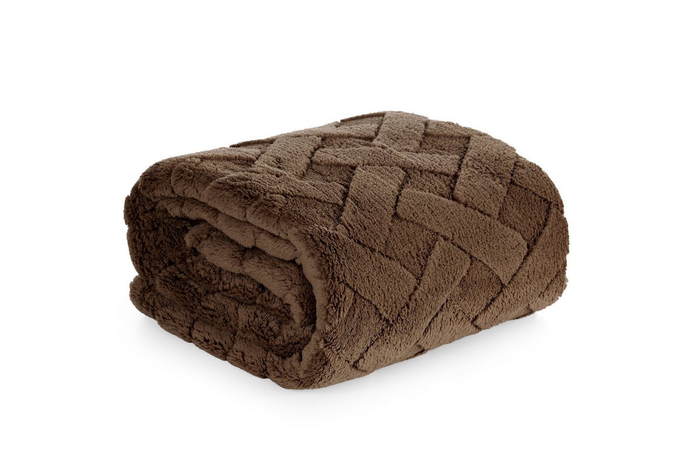 Wohndecke CARO, Design91, Karierte Kuscheldecke ideales Geschenk Weiche, warme Decke – Bild 2 von 5