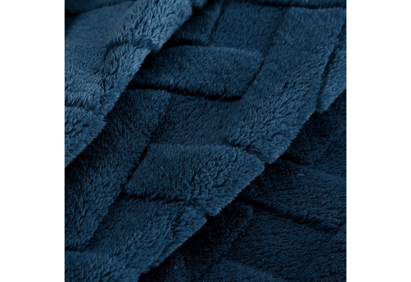 Wohndecke CARO, Design91, Karierte Kuscheldecke ideales Geschenk Weiche, warme Decke – Bild 4 von 5