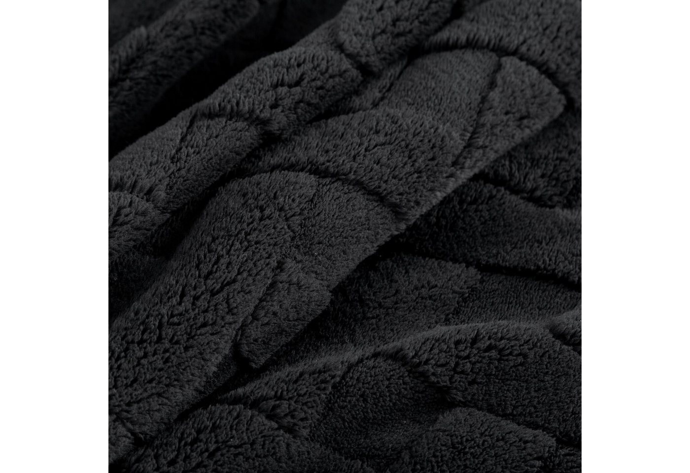 Wohndecke CARO, Design91, Karierte Kuscheldecke ideales Geschenk Weiche, warme Decke – Bild 4 von 5