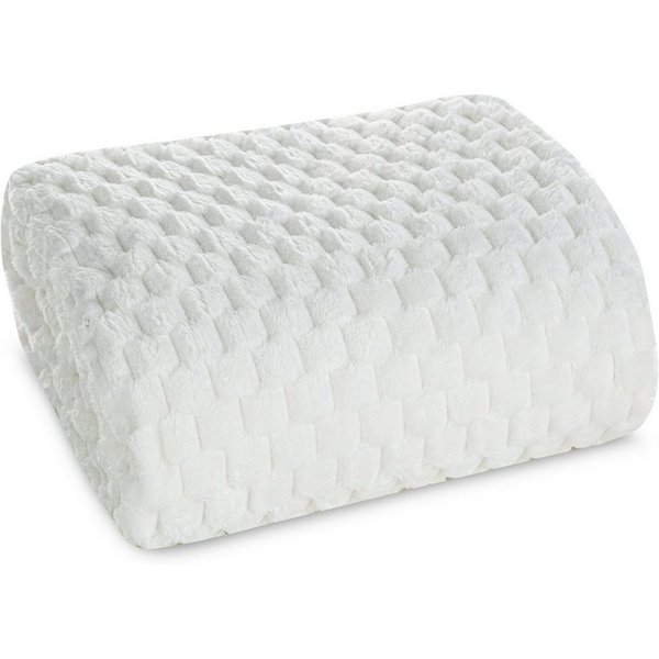 Wohndecke CINDY/6, Design91, Tolle Struktur, Waffelmuster, Weich, Karierte Decke, Karomuster