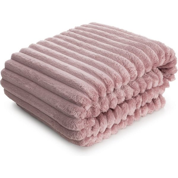 Wohndecke SOFT, Design91, Streifen Steppung Gestreifte Decke Gesteppte Sofadecke