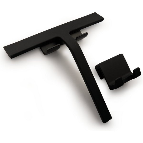 Designfabrik Hamburg Duschabzieher, 23 cm Breite, Silikonummantelt, inklusive 2x Halterung