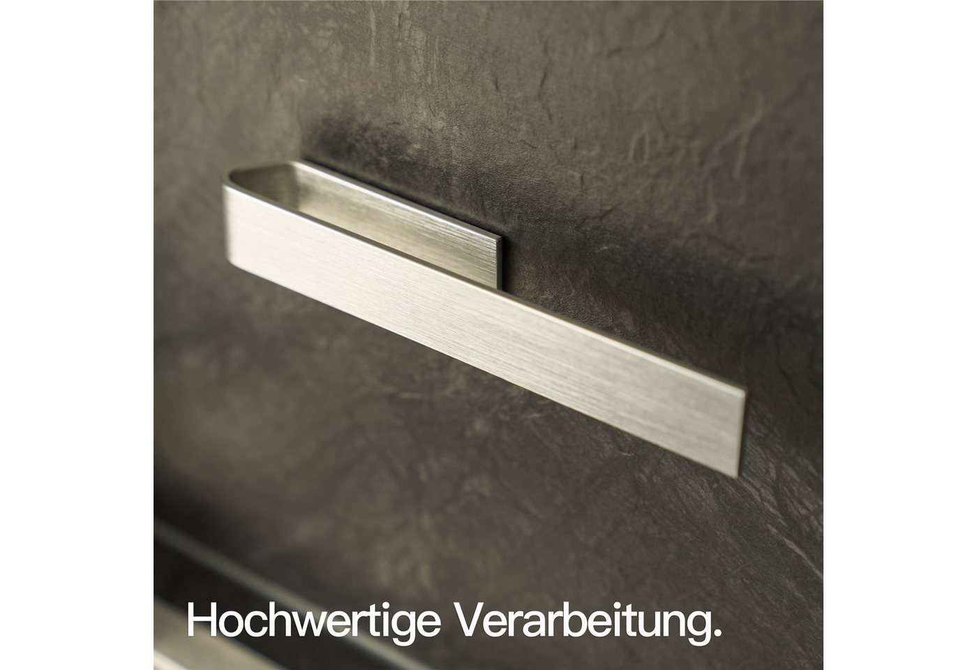 Designfabrik Hamburg Spültuchhalter, Spüllappenhalter ohne Bohren, Lappenhalter, Geschirrtuchhalter, Spülbecken oder Wandmontage – Bild 5 von 5