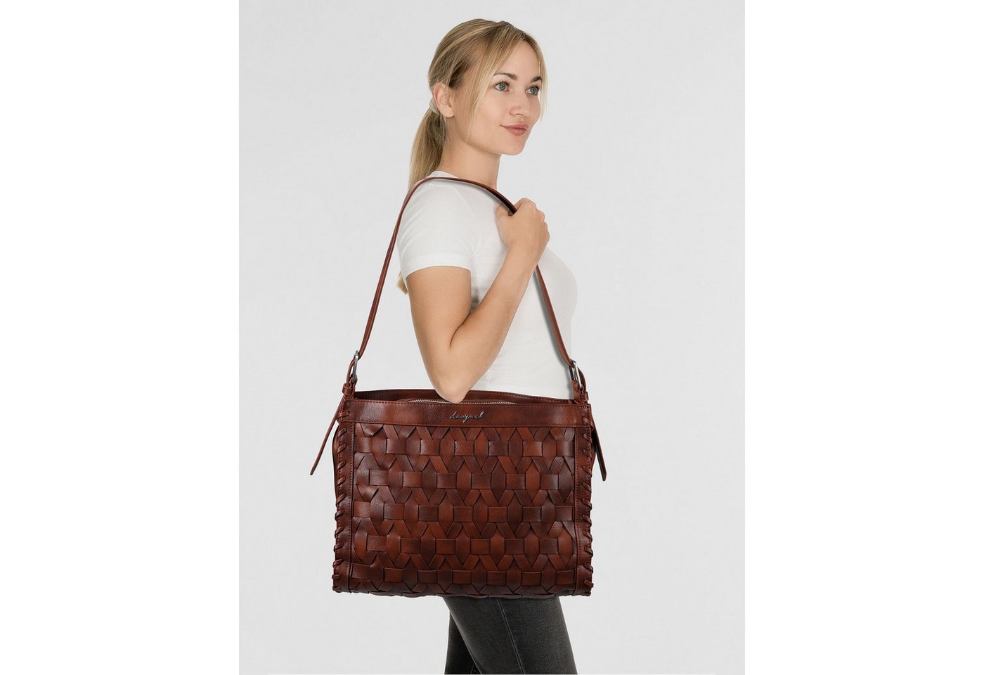 Desigual Schultertasche Argon, Polyurethan – Bild 2 von 5