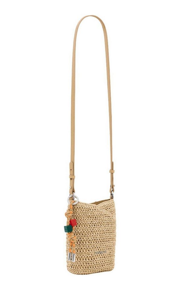 Desigual Umhängetasche Half Logo Raffia Bag – Bild 2 von 5