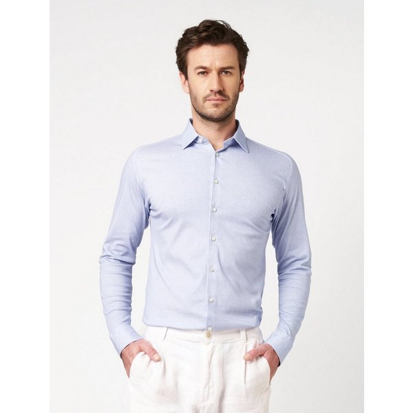 DESOTO Langarmhemd Jerseyhemd Casual Kent