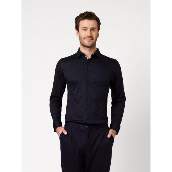 DESOTO Langarmhemd Jerseyhemd Casual Kent