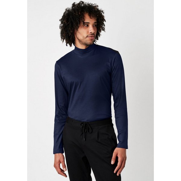 DESOTO Rollkragenshirt Jersey Rollkragenshirt langarm Stretch-Qualität