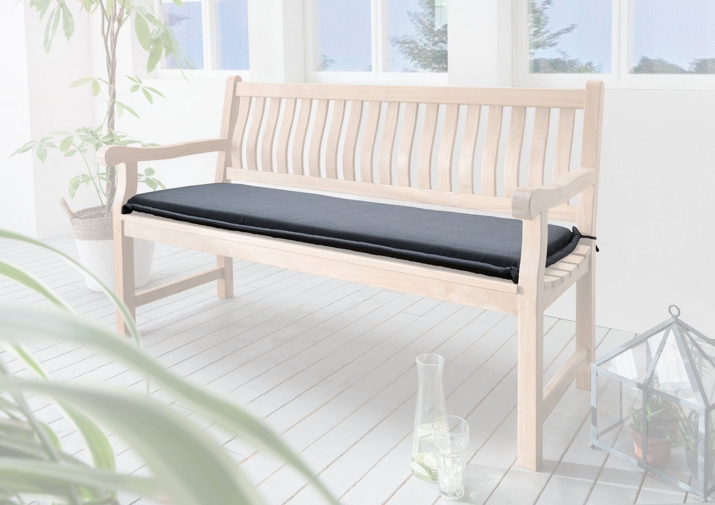 Destiny Bankauflage, verschiedene Größe (110cm - 180 cm), verschiedene Farben – Bild 2 von 3