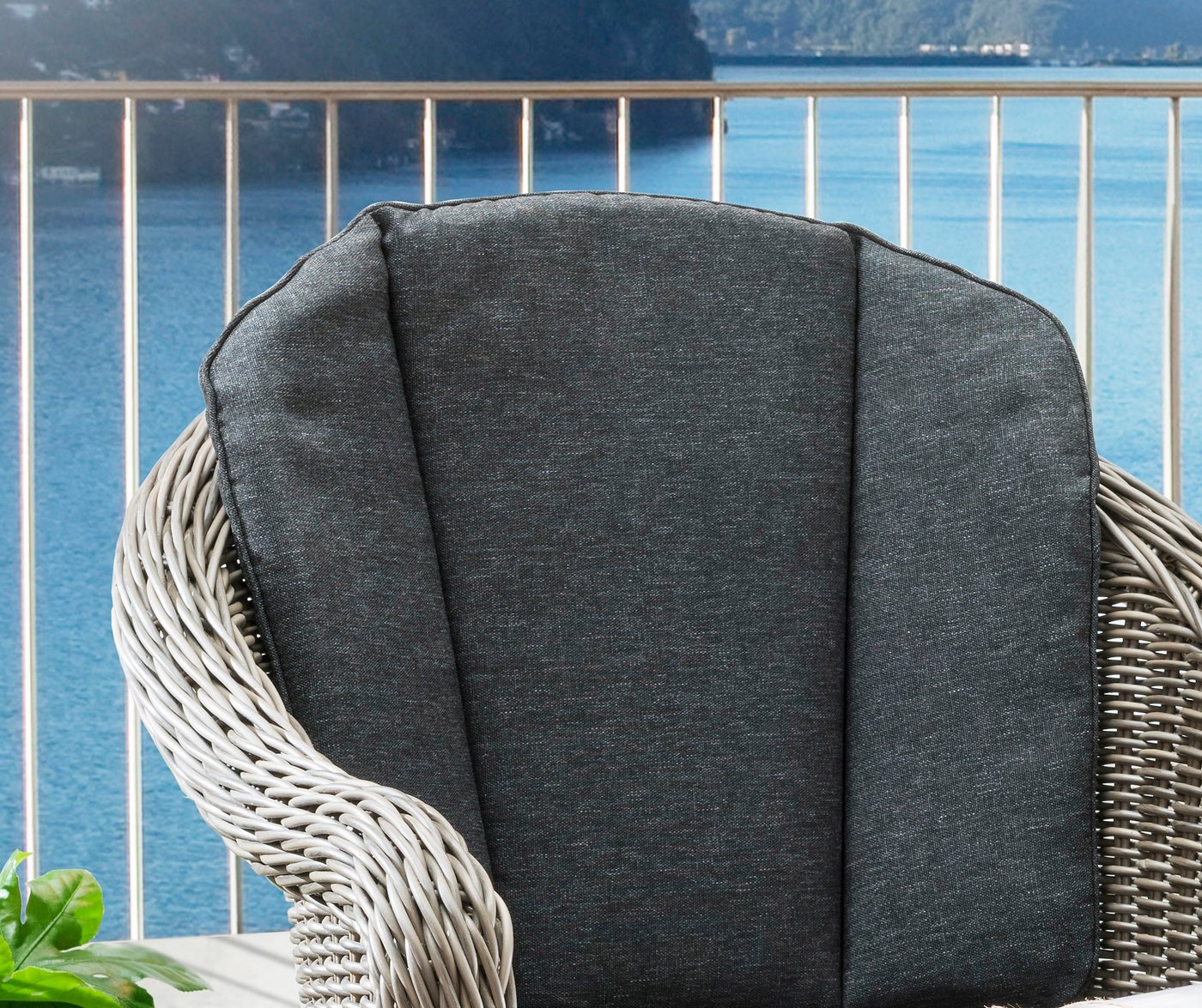 Destiny Gartensessel MALAGA (Set, 2-St), Aluminium, Polyrattan, inkl. Auflagen – Bild 2 von 3