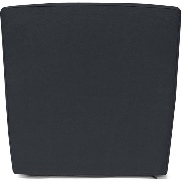 Detex Sitzauflage, Kissenbezüge 8er Set Reißverschluss Polyester Waschbar Anthrazit