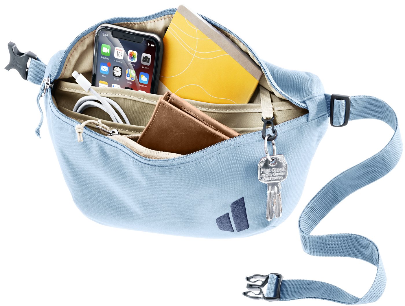 deuter Umhängetasche AVENGO ORGANIZER, mit geräumigem Hauptfach, One Size – Bild 3 von 3
