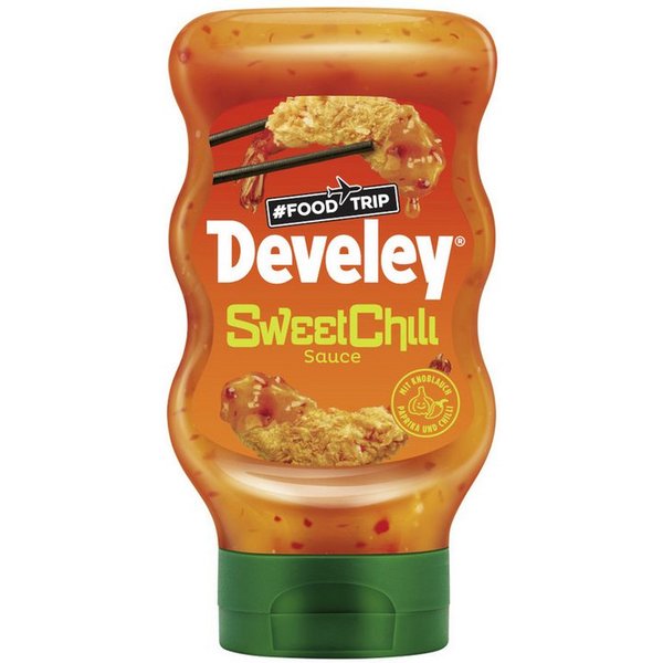 Develey Saucen, Develey FoodTrip Sweet Chili Sauce fruchtige Süße Packung 300ml