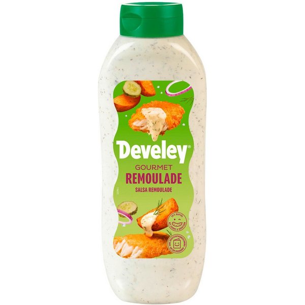 Develey Saucen, Develey Gourmet Remoulade cremig wuerzig ideal zum Verfeinern 875ml