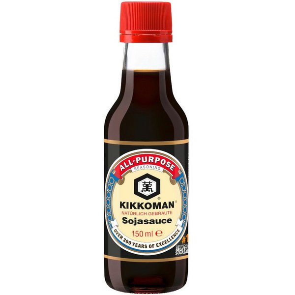 Develey Saucen, Kikkoman Soja Sauce reiches und herzhaftes Aroma Flasche 150ml