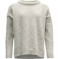 DEVOLD Damen Pullover NANSEN WOMANS SPLIT SEAM SWEATERS, Größe XS in Grau