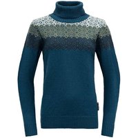 DEVOLD Damen Pullover SYVDE WOOL HIGH NECK WMN, Größe S in Blau