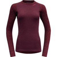 DEVOLD Damen Unterhemd DUO ACTIVE WOMAN SHIRT, Größe XL in Rot