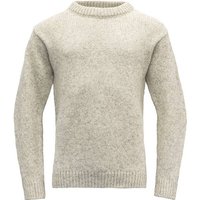 DEVOLD Herren Pullover NANSEN SWEATER CREW NECK, Größe M in Grau