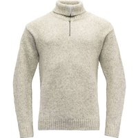 DEVOLD Herren Pullover NANSEN SWEATER ZIP NECK, Größe S in Grau