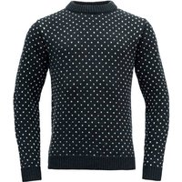 DEVOLD Herren Pullover SØRISEN SWEATER CREW NECK, Größe XL in Blau