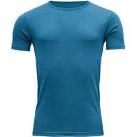 DEVOLD Herren Unterhemd BREEZE MAN T-SHIRT, Größe XXL in Blau