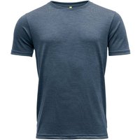 DEVOLD Herren Unterhemd EIKA MAN TEE, Größe S in Blau