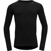 DEVOLD Herren Unterhemd EXPEDITION MAN SHIRT, Größe M in Schwarz